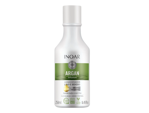 Condicionador Inoar Argan Infusion Liso e Sedoso 250ml