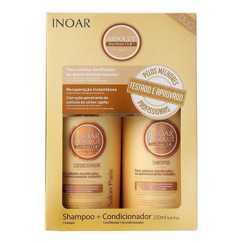Inoar Absolut Daymoist Clr Shampoo 250ml Condicionador 250ml