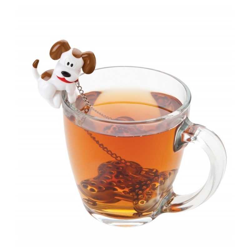 Infusor De Chá Cachorro Em Inox Importado Marca Joie