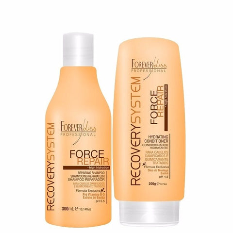 Kit Forever Liss Force Repair Shampoo 300ml + Condi 200g