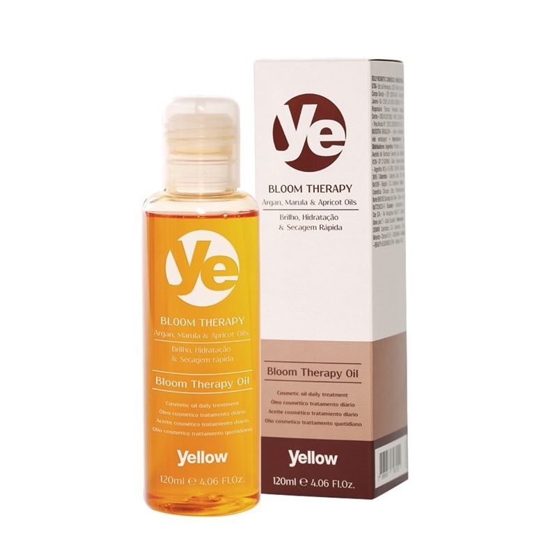 Yellow Bloom Therapy Oil Óleo Argan, Marula E Apricot 120ml