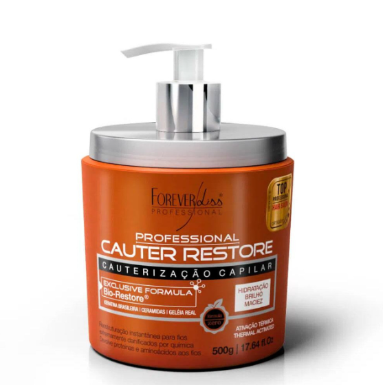 Forever Cauter Restore Máscara De Cauterização Capilar 500g