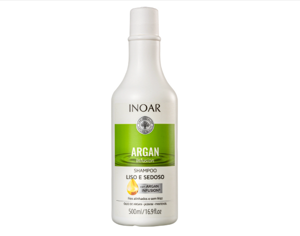 Shampoo Inoar Argan Infusion Liso e Sedoso 500ml