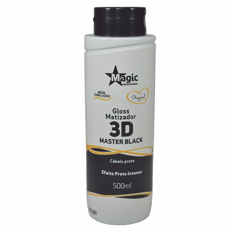 Magic Color Gloss Matizador 3d Master Black - Efeito Preto
