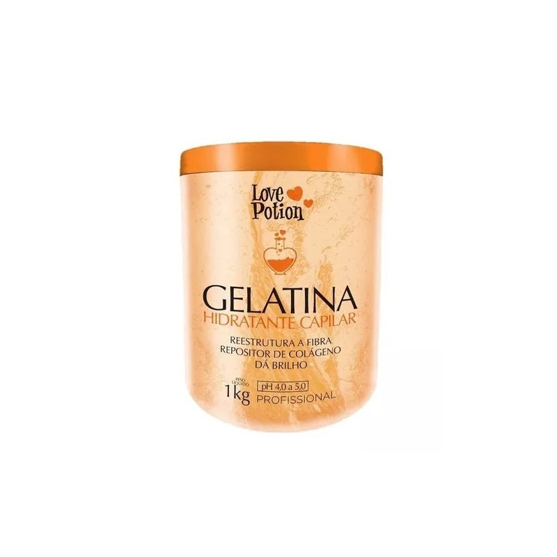 Gelatina Hidratante Capilar 1kg Love Potion