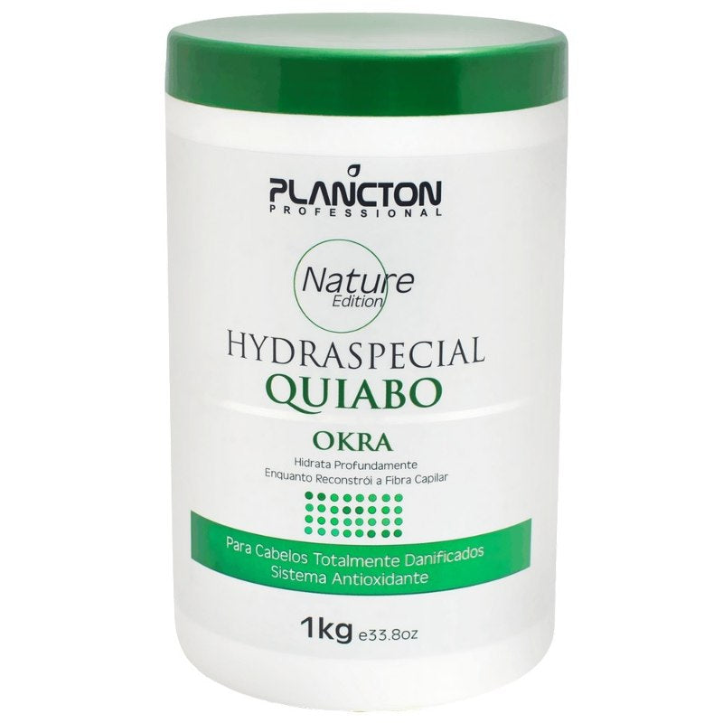 Hydra Special Quiabo Plancton Máscara Revitalizante 1kg