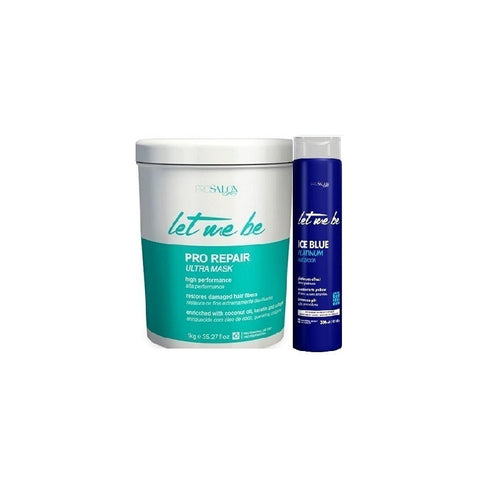 Let Me Be Botox Pro Repair 1kg+ Matizador Platinum Ice Blue