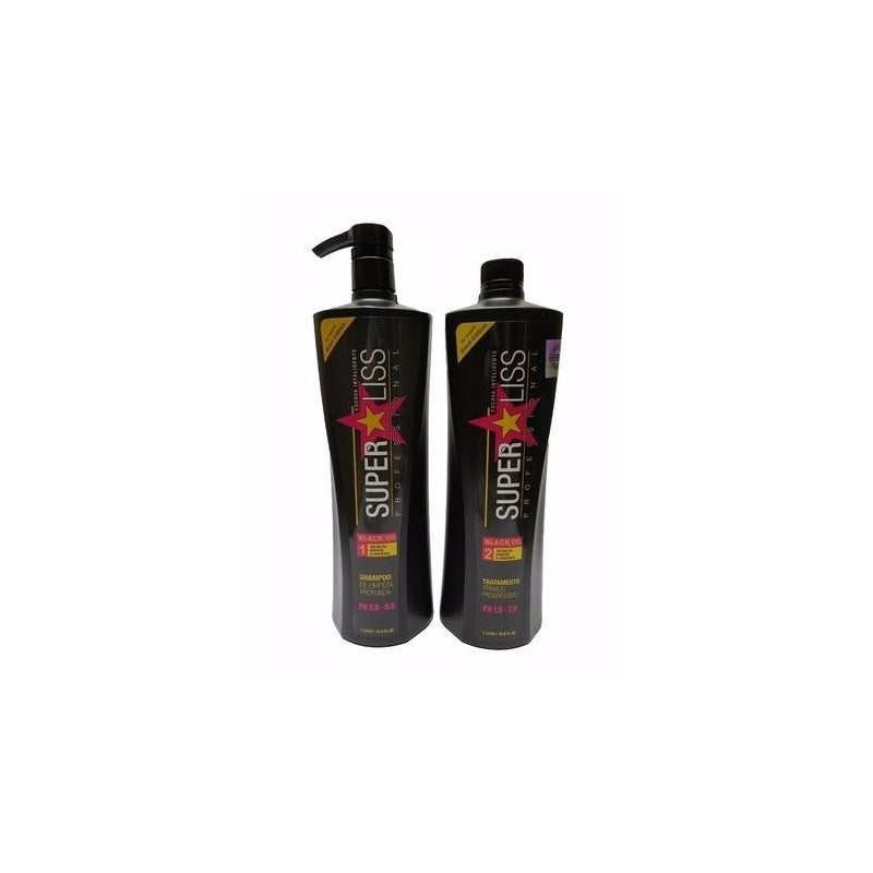 Super Liss Escova Progressiva Black 2x1000ml- Frete Grátis